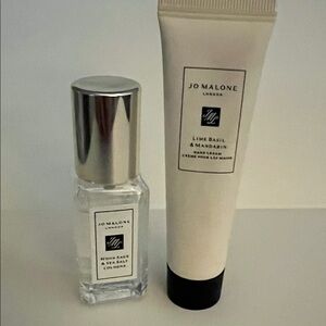 Jo Malone Wood Sage and Sea Salt Cologne & Lime Basil Mandarin Cream duo
